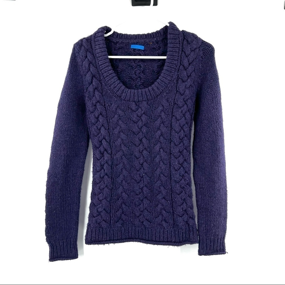 Martin + OSA cashmere wool blend sweater S
